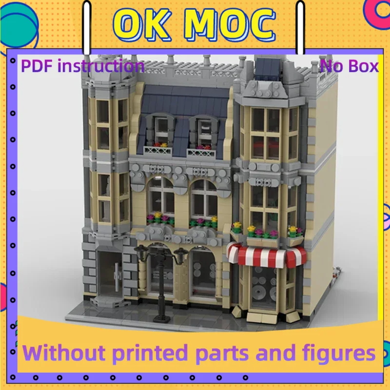 Diy Electronics Store - Klocki konstrukcyjne Moc, model ulicy z
