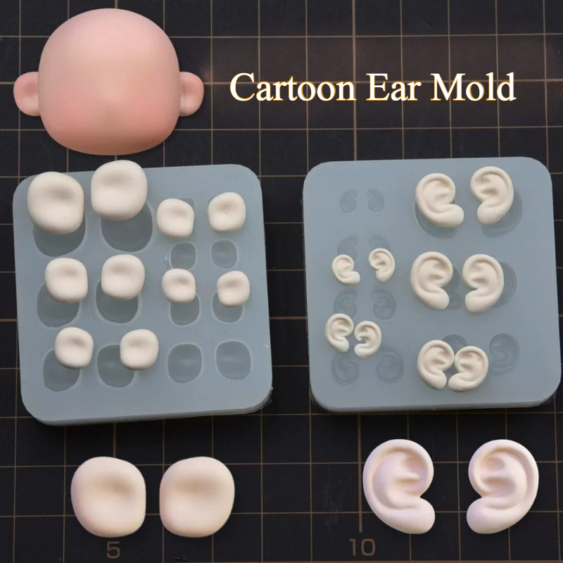 Diy Q - Formy do uszu z ultra-lekkiej gliny