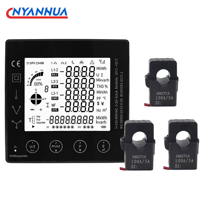Diy Electronics Store - 3-fazowy miernik zużycia energii Inteligentny miernik
