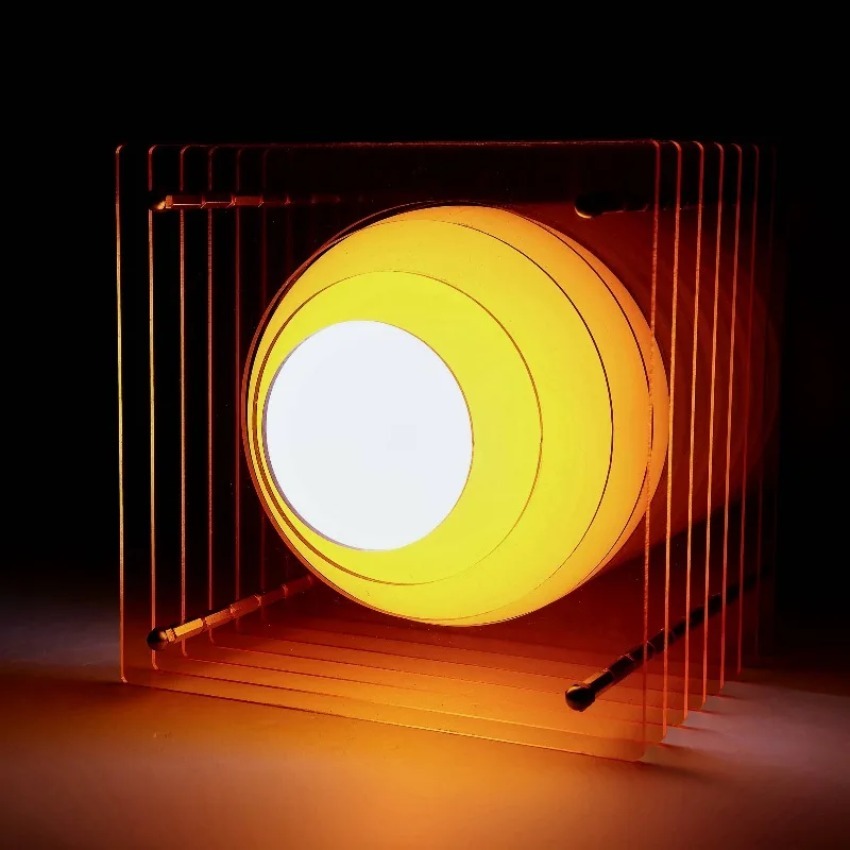 Diy Lamp Electronics - DIY Akrylowa Lampa Księżycowa Tysiąc Warstw