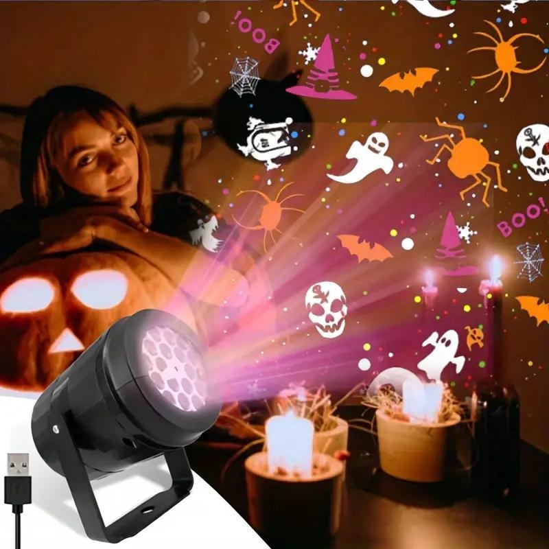 Diy Halloween Electronics - Projektor LED na Halloween, dekoracja świąteczna