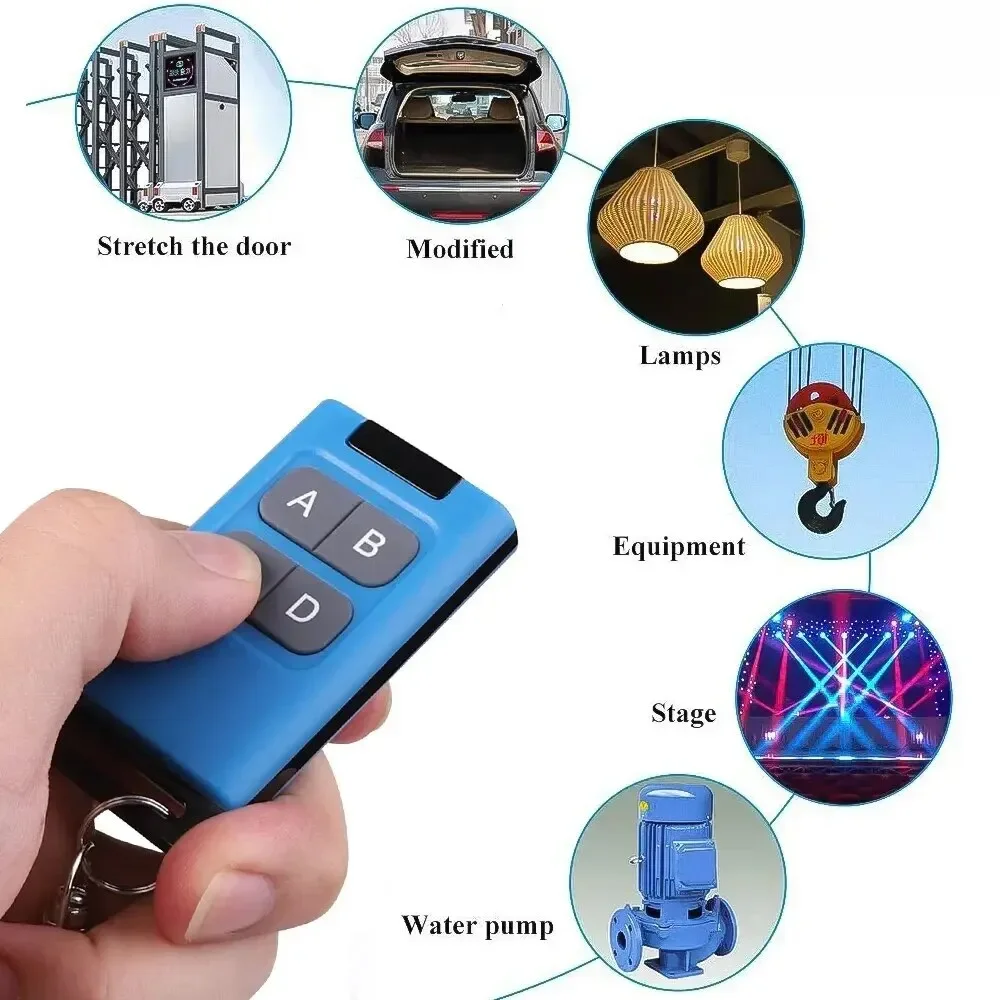 Diy Electronics Button - Uniwersalny pilot do bramy garażowej 433