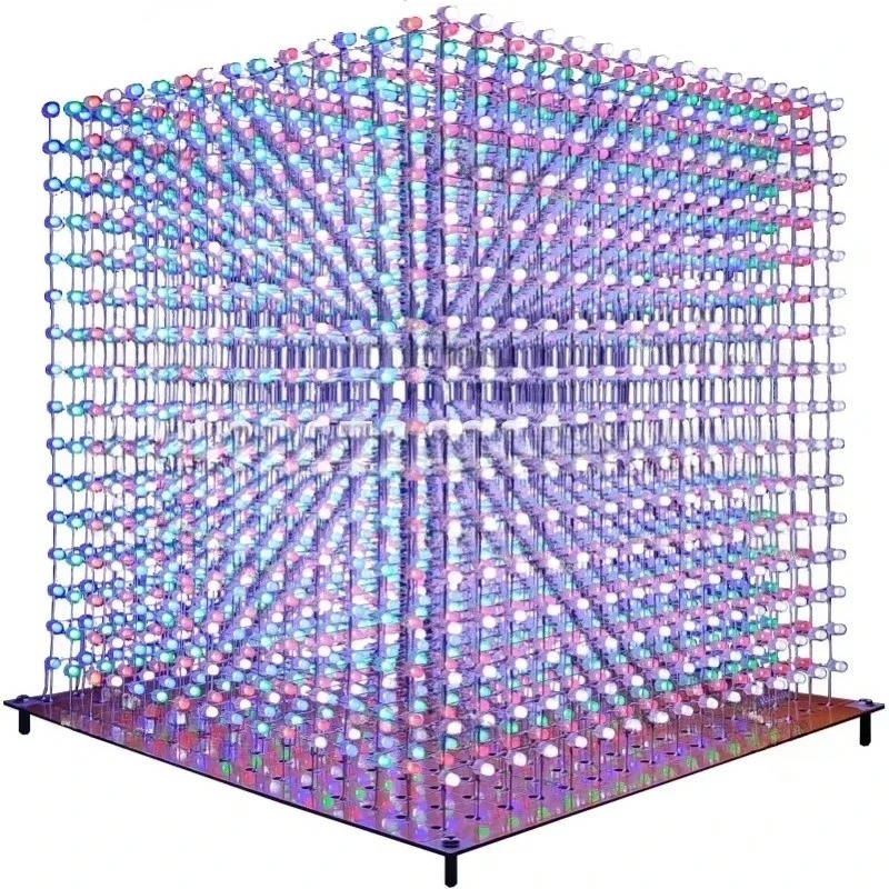Diy For Electronics - 3 Zestaw D16mini Light Cube 16x16x16
