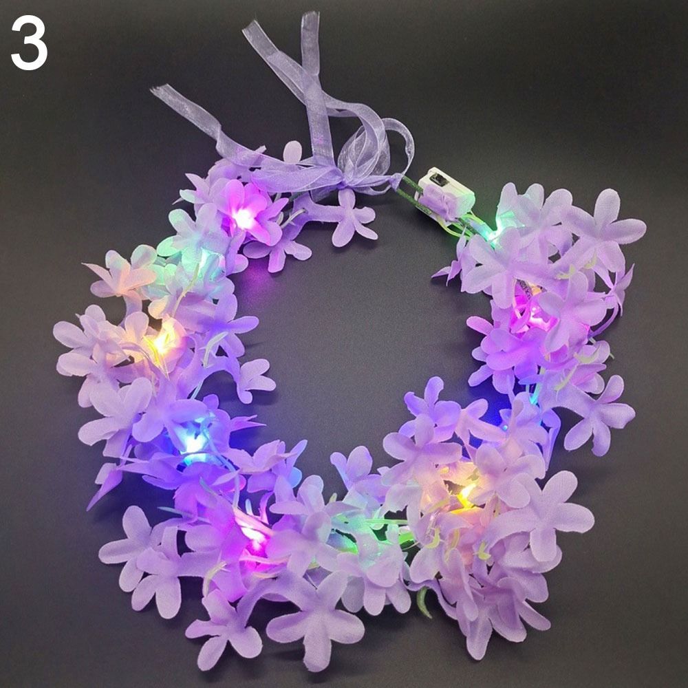 Diy Halloween Electronics - Świecąca opaska ślubna damska dziewczęca LED