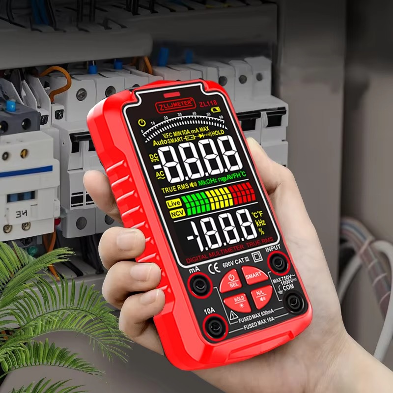Multimeter Digital - Multimetr cyfrowy z automatycznym zakresem i
