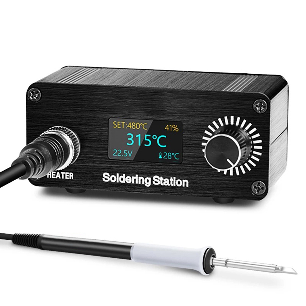 Diy Soldering Station No Electronics - Stacja lutownicza cyfrowa T12 z regulacją
