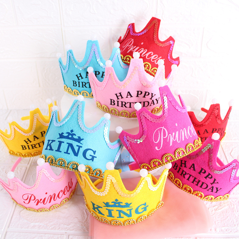 Diy Halloween Electronics - LED Happy Birthday Party Crown Hats