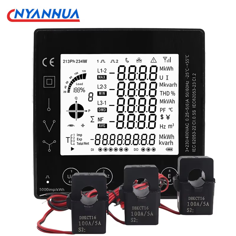 Diy Electronics Store - 3-fazowy licznik zużycia energii, inteligentny licznik