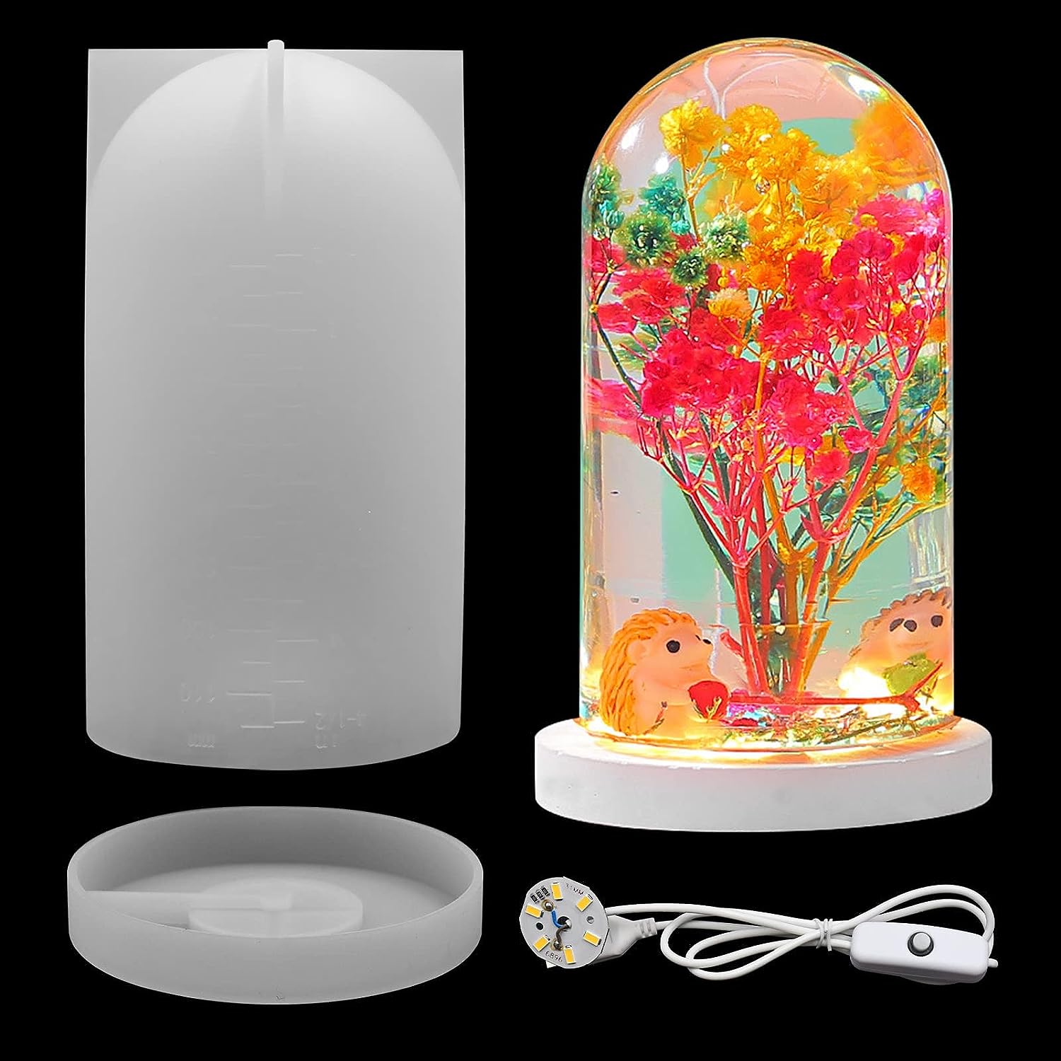 Diy Lamp Electronics - DIY kryształowa forma z żywicy epoksydowej