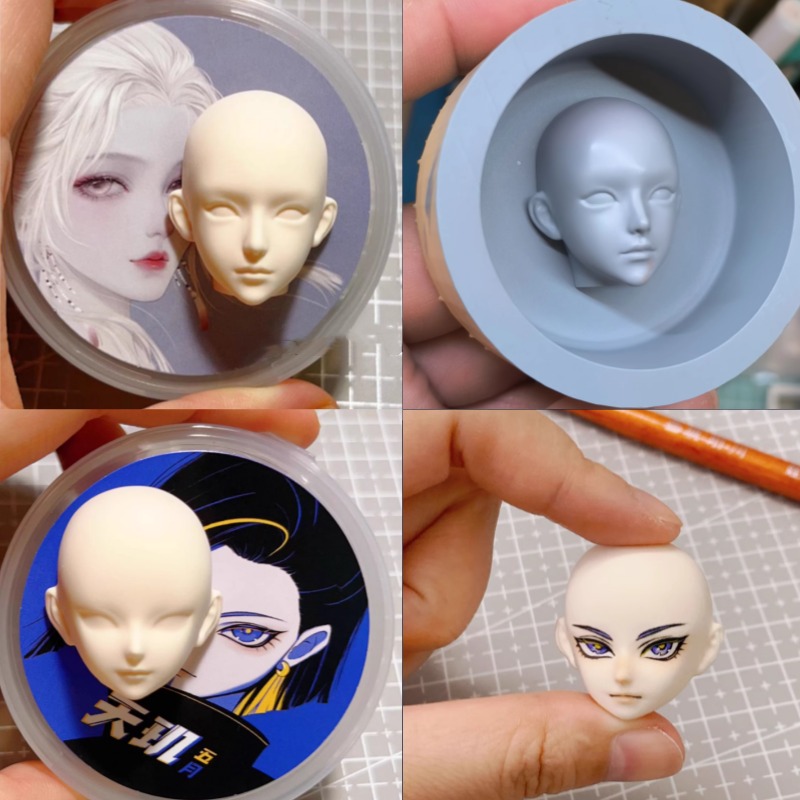 Diy Q - 3.0/3.6CM wersja Q proporcjonalna twarz silikonowe
