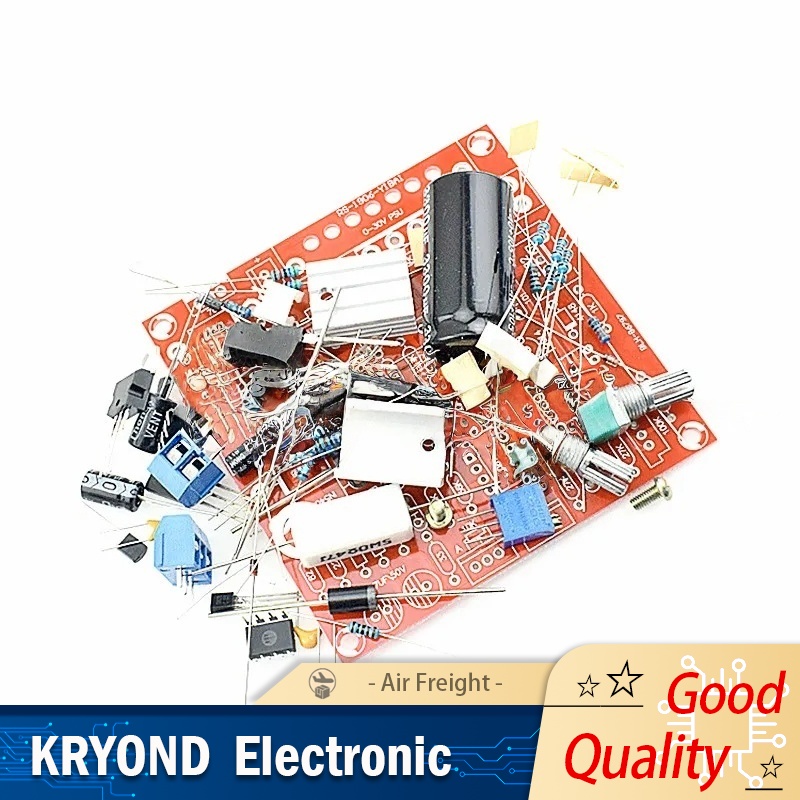 Diy Home Electronics Lab - Uniwersalny Regulowany Zasilacz DC DIY Kit