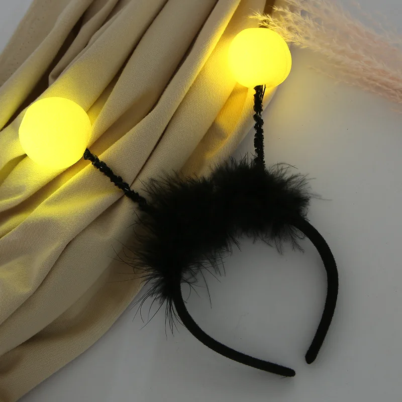 Diy Halloween Electronics - Migające pióro pszczoła antena kula LED