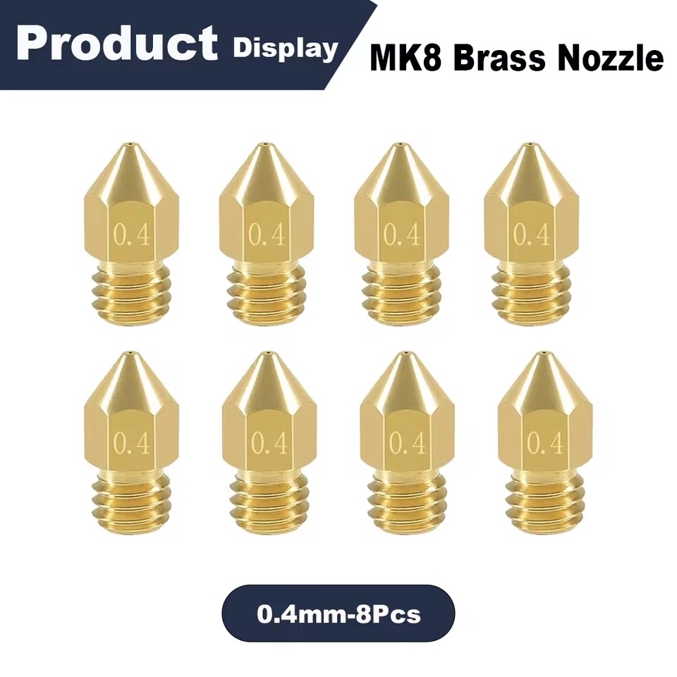 Creality Printer Ender 3 - Dysza ekstrudera MK8 0,4 mm do