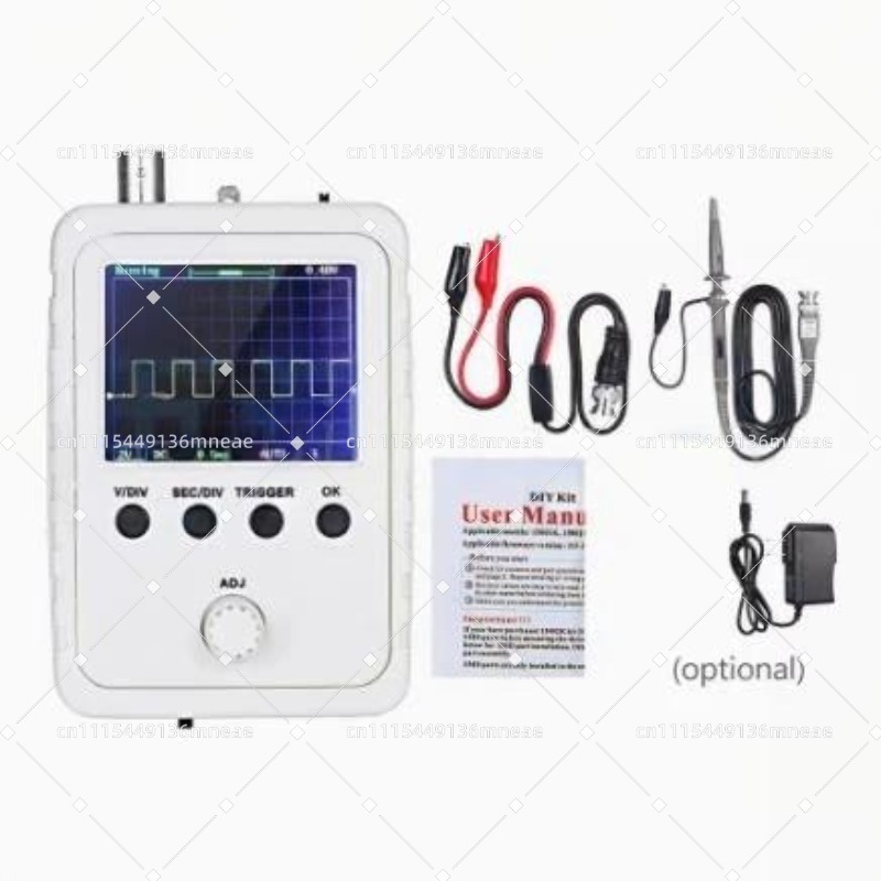 Learn Diy Electronics - Zestaw do samodzielnego montażu oscyloskopu cyfrowego,