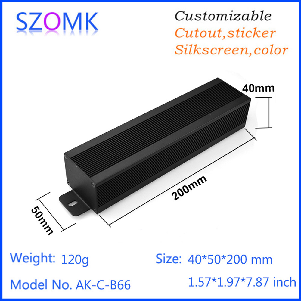 Diy Electronics Project - 1 sztuka Aluminiowa Obudowa 40*50*200mm Skrzynka