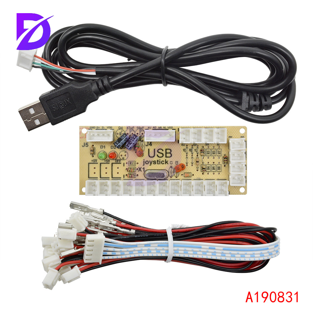Diy Arcade Electronics Kit - Zestaw elektroniczny DIY do samodzielnego montażu