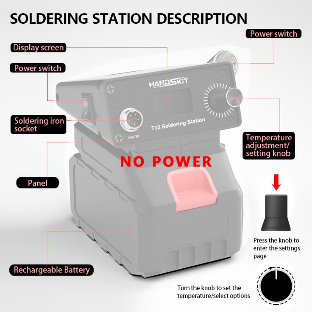Przenośna stacja lutownicza be – Diy Soldering Station No Electronics recenzja i cena