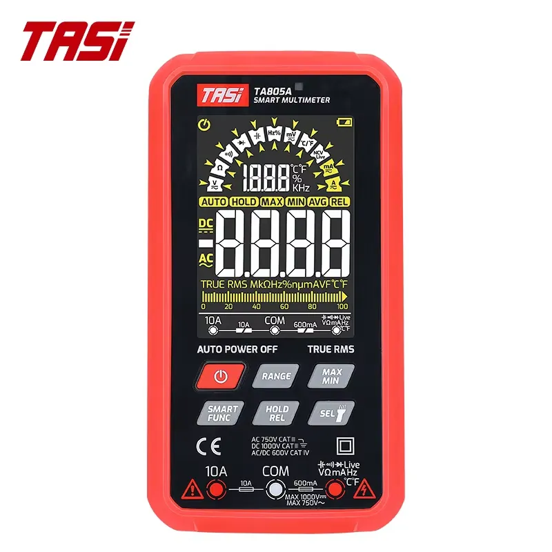 Multimetr cyfrowy TASI TA805A  – Multimeter Digital recenzja i cena