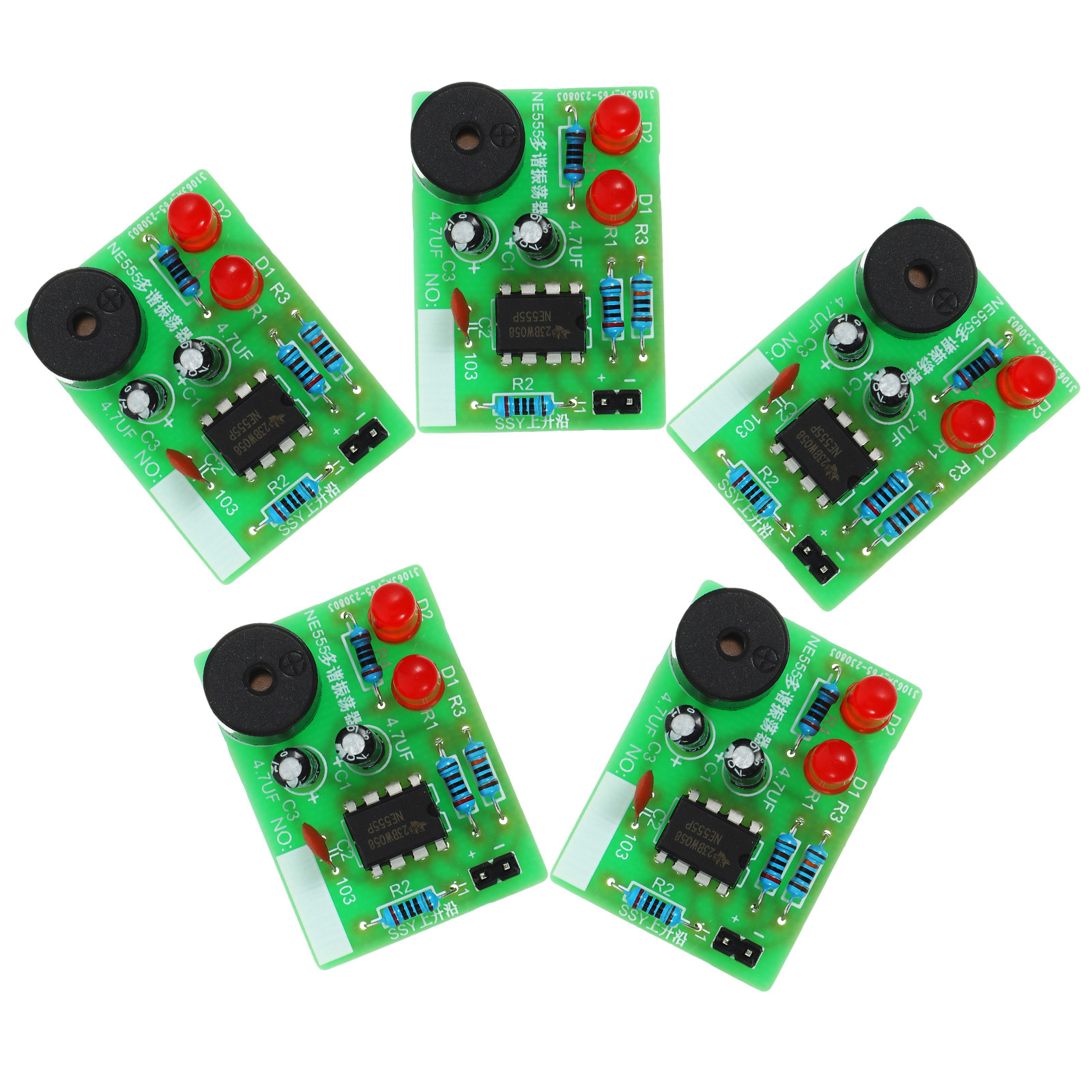 5-częściowy zestaw do nauki lu – Diy Electronics Project recenzja i cena