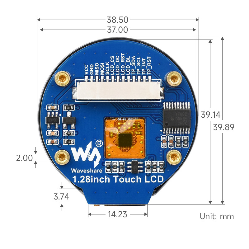 Moduł wyświetlacza LCD dotykow – I2C Lcd Display recenzja i cena