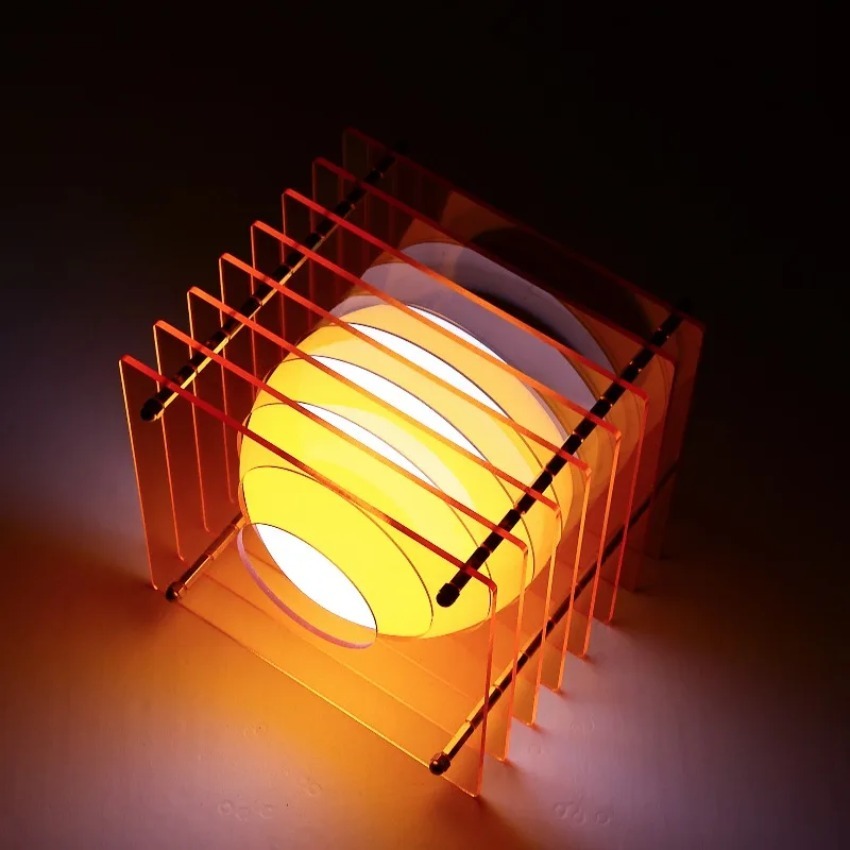 DIY Akrylowa Lampa Księżycowa  – Diy Lamp Electronics recenzja i cena