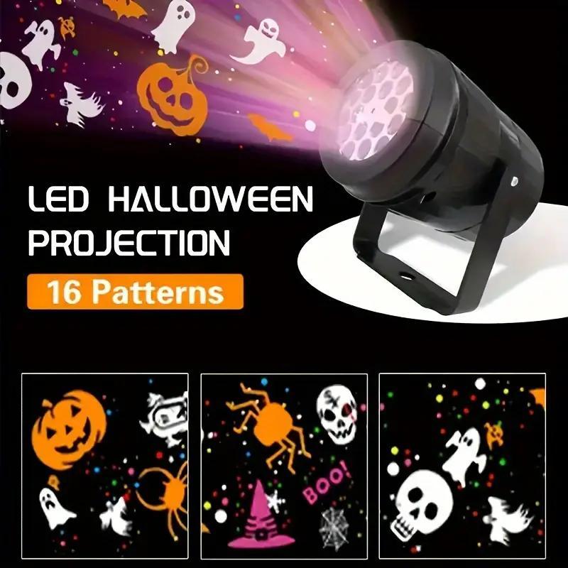Projektor LED na Halloween, de – Diy Halloween Electronics recenzja i cena