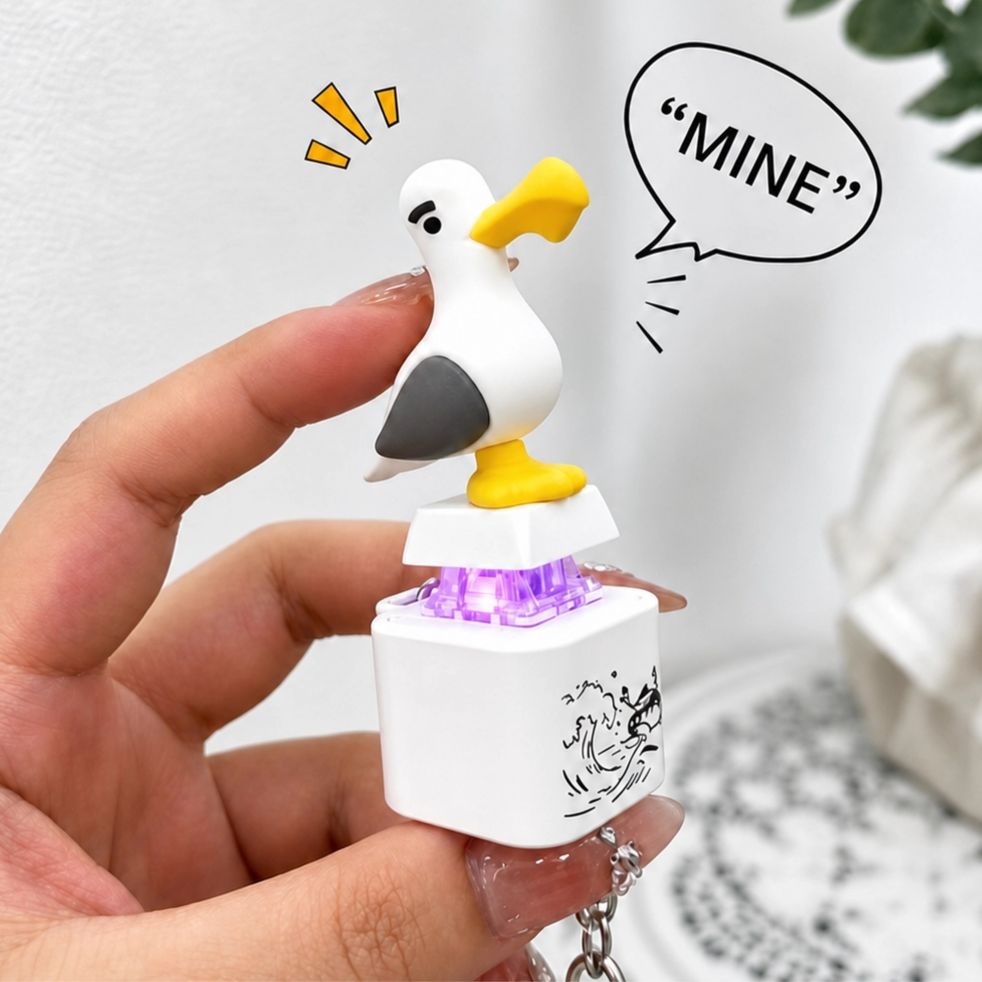 1 szt. Brelok z przyciskiem im – Diy Halloween Electronics recenzja i cena