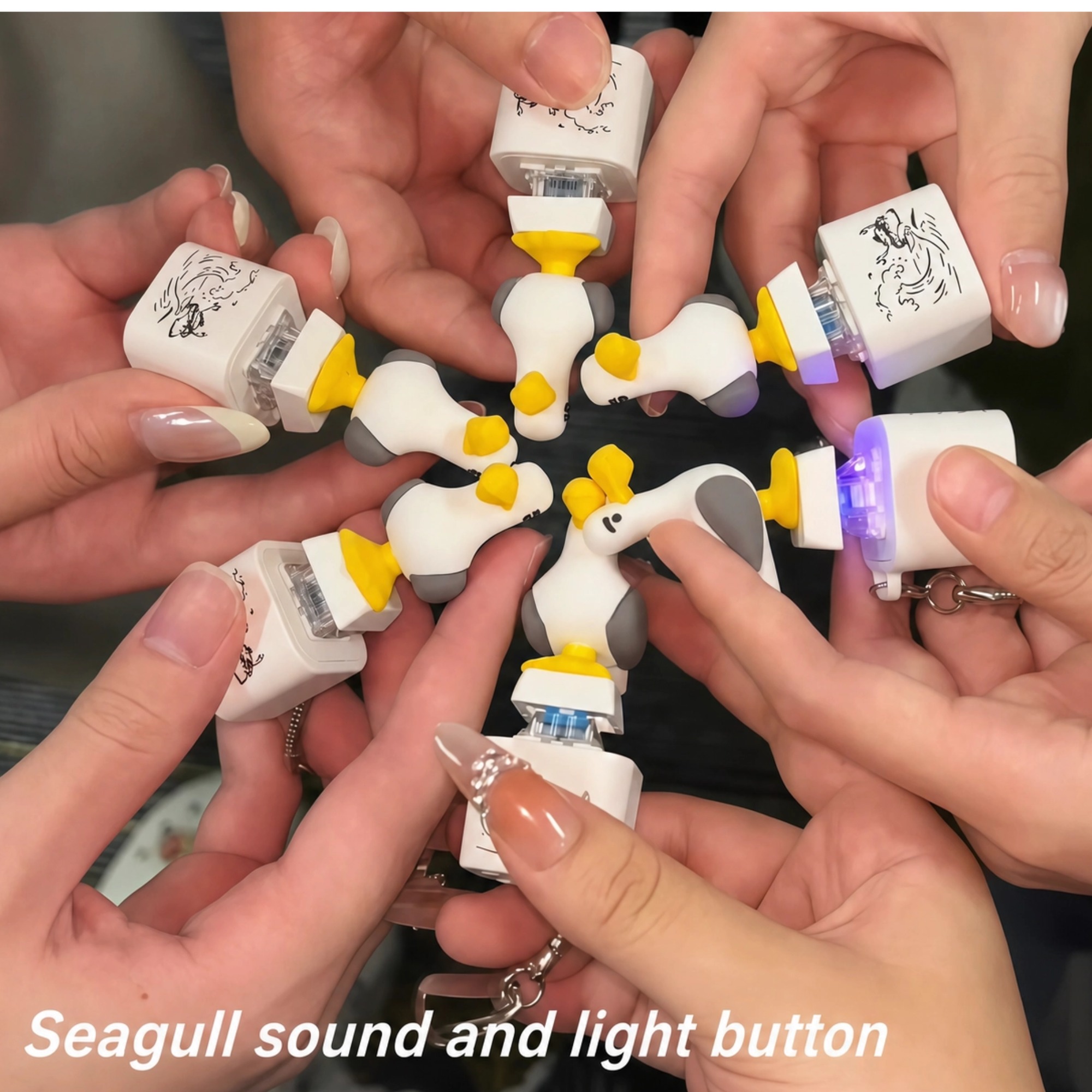 1 szt. Brelok z przyciskiem im – Diy Halloween Electronics recenzja i cena