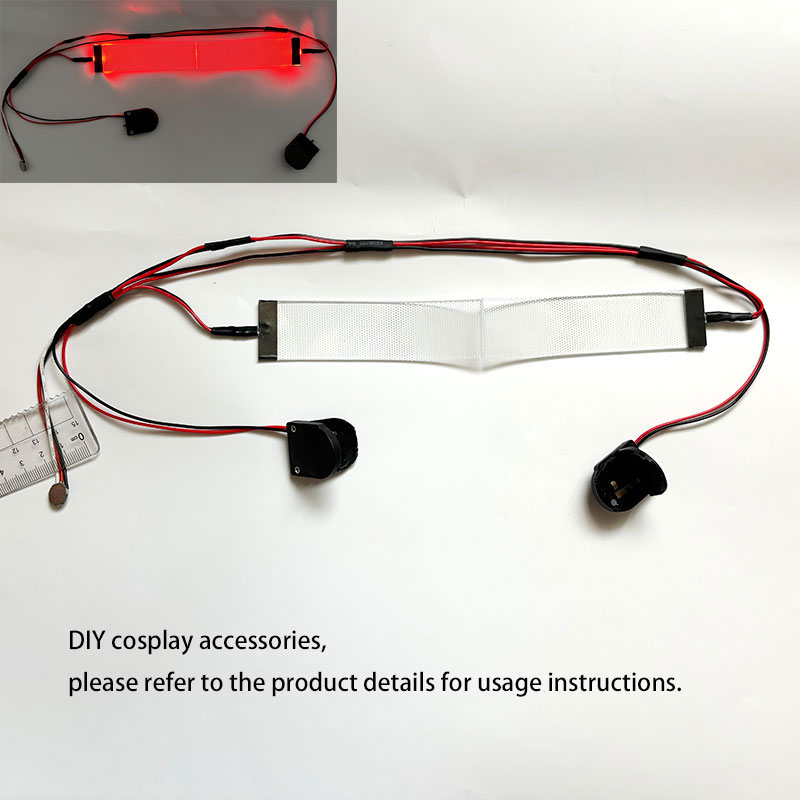 Czerwone elastyczne zginane DI – Diy Halloween Electronics recenzja i cena