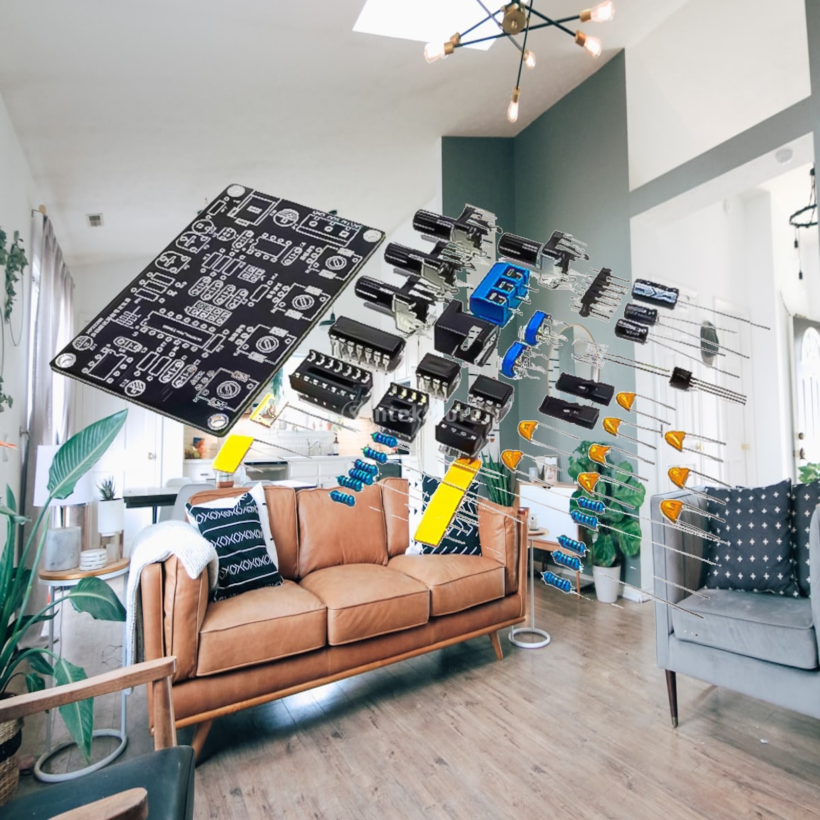 Zestaw elektroniczny DIY - gen – Diy Home Electronics Lab recenzja i cena