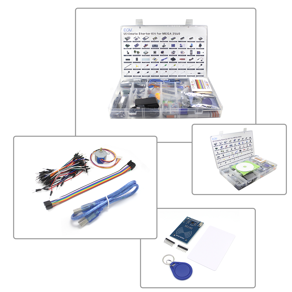 EQV MEGA 2560 Project Najbardz – Arduino Uno Starter Kit recenzja i cena