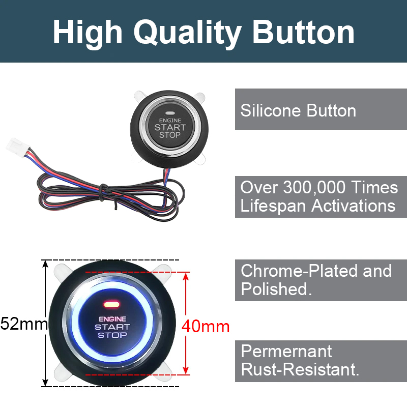 Sinovcle Alarm samochodowy Pil – Diy Electronics Button recenzja i cena