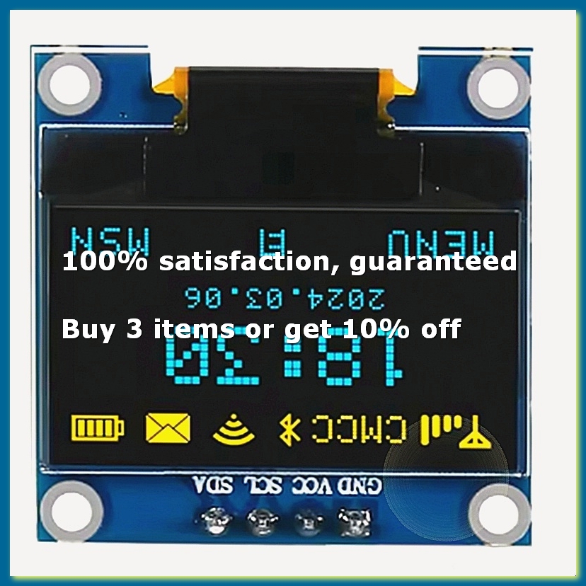 Moduł ekranu OLED 0,96 cala I2 – I2C Lcd Display recenzja i cena