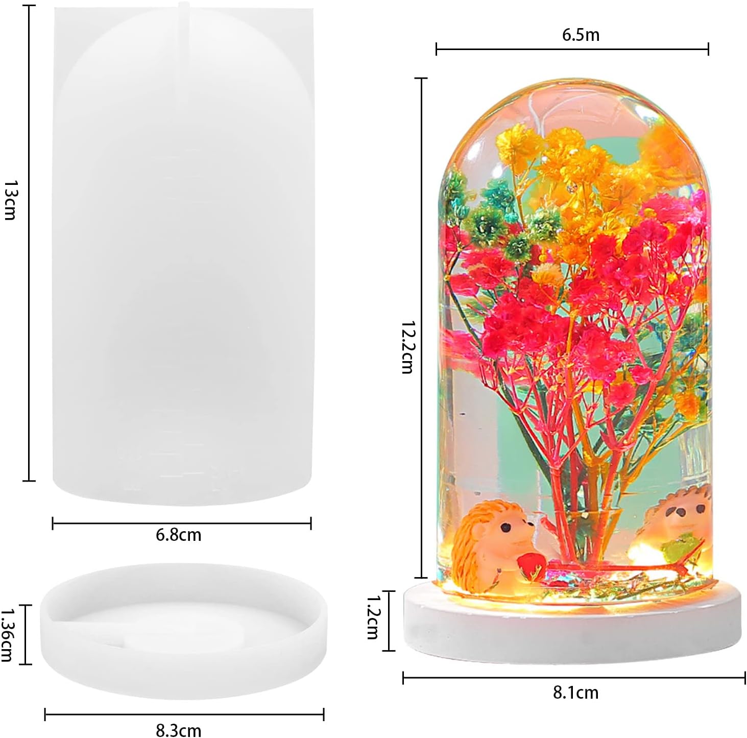 DIY kryształowa forma z żywicy – Diy Lamp Electronics recenzja i cena