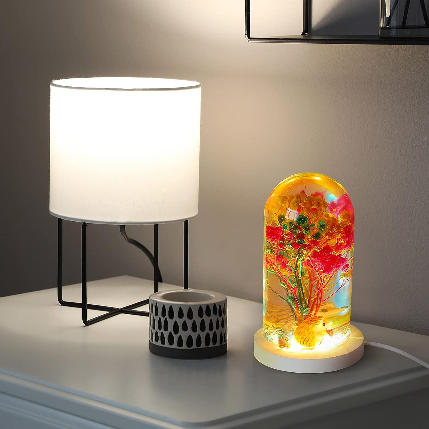 DIY kryształowa forma z żywicy – Diy Lamp Electronics recenzja i cena