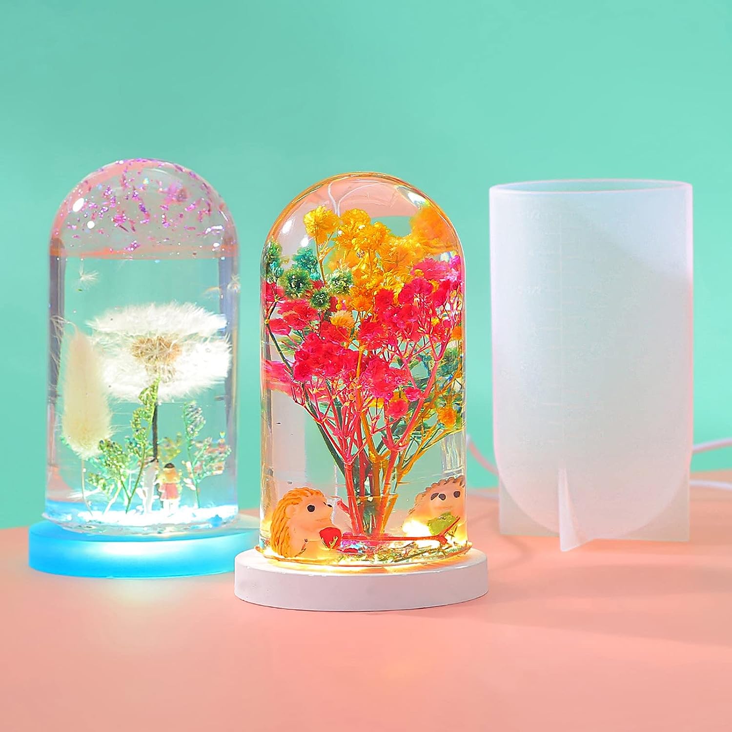DIY kryształowa forma z żywicy – Diy Lamp Electronics recenzja i cena