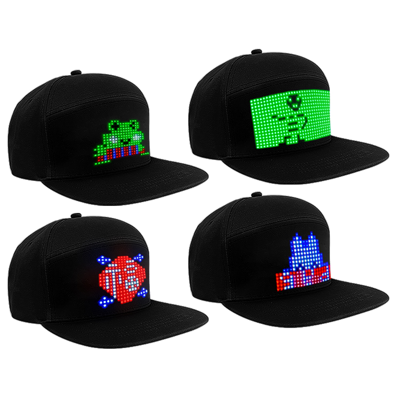 Inteligentna czapka LED z wyśw – Diy Electronics Logo recenzja i cena
