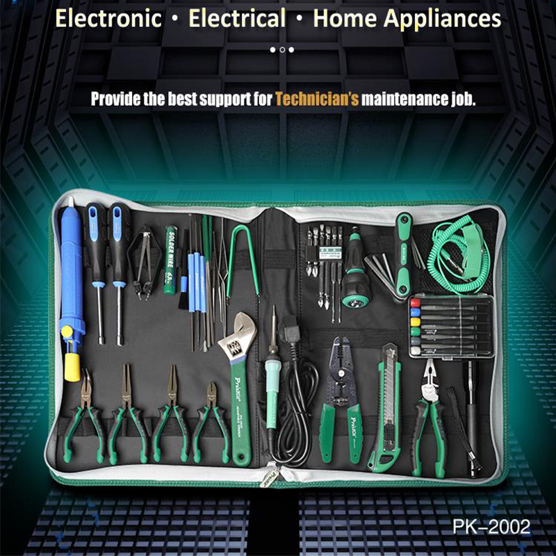 52 sztuk Pro'sKit PK-2002B ele – Diy Electronics Bench recenzja i cena