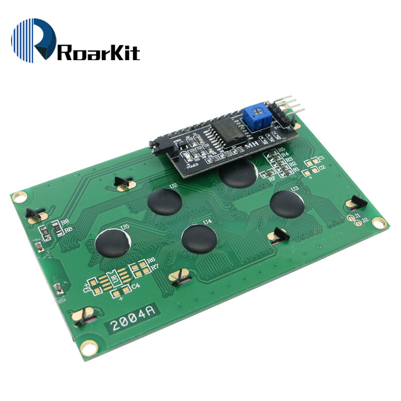 Moduł LCD niebieski/żółty tło  – Arduino Diy Electronics recenzja i cena