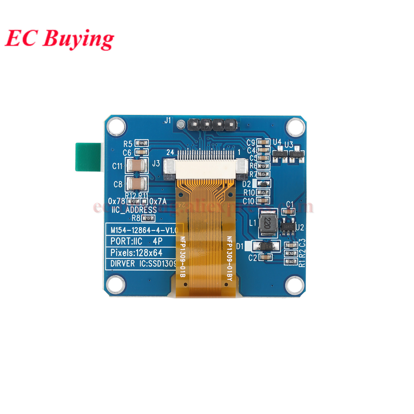 Moduł OLED 1,54 cala, ekran LC – I2C Lcd Display recenzja i cena