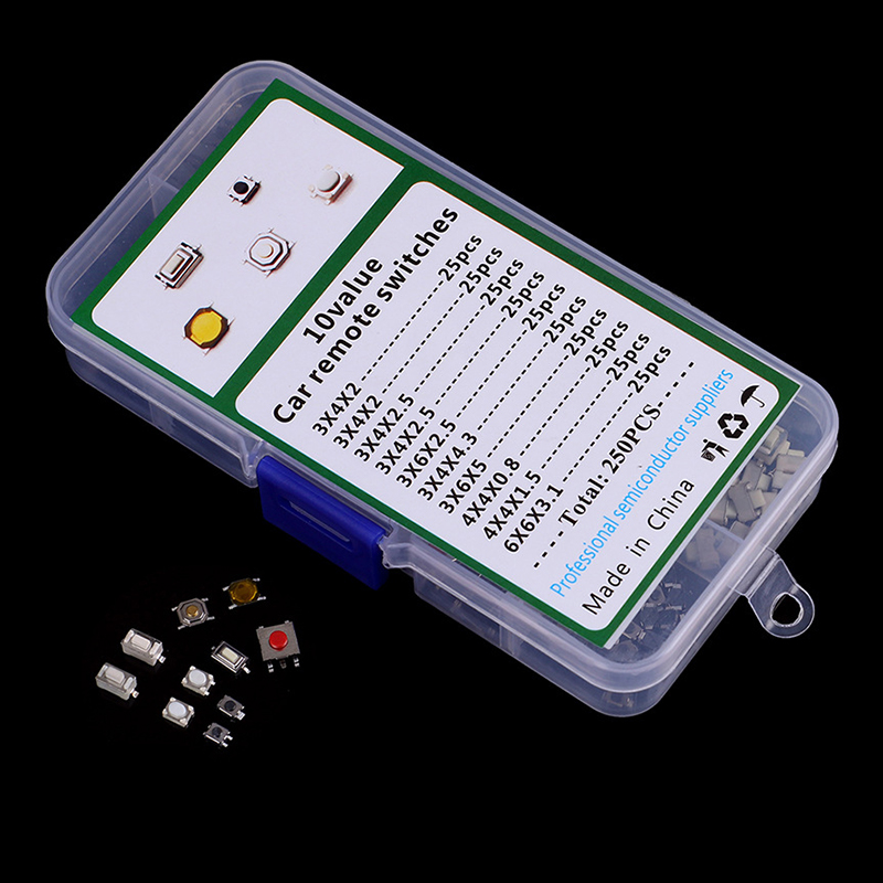 100/250szt Przycisk przełączni – Diy Electronics Button recenzja i cena