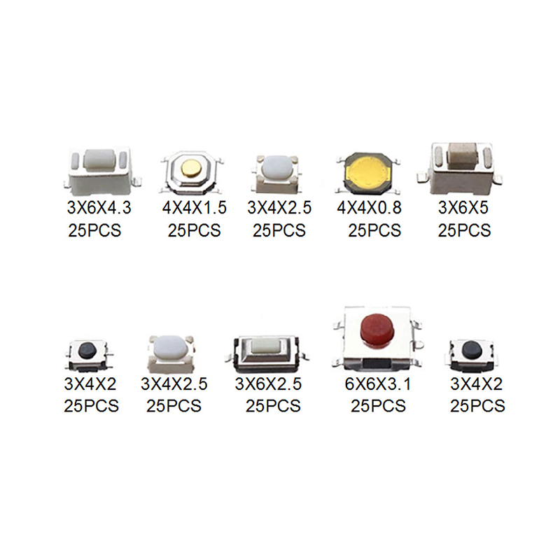 100/250szt Przycisk przełączni – Diy Electronics Button recenzja i cena