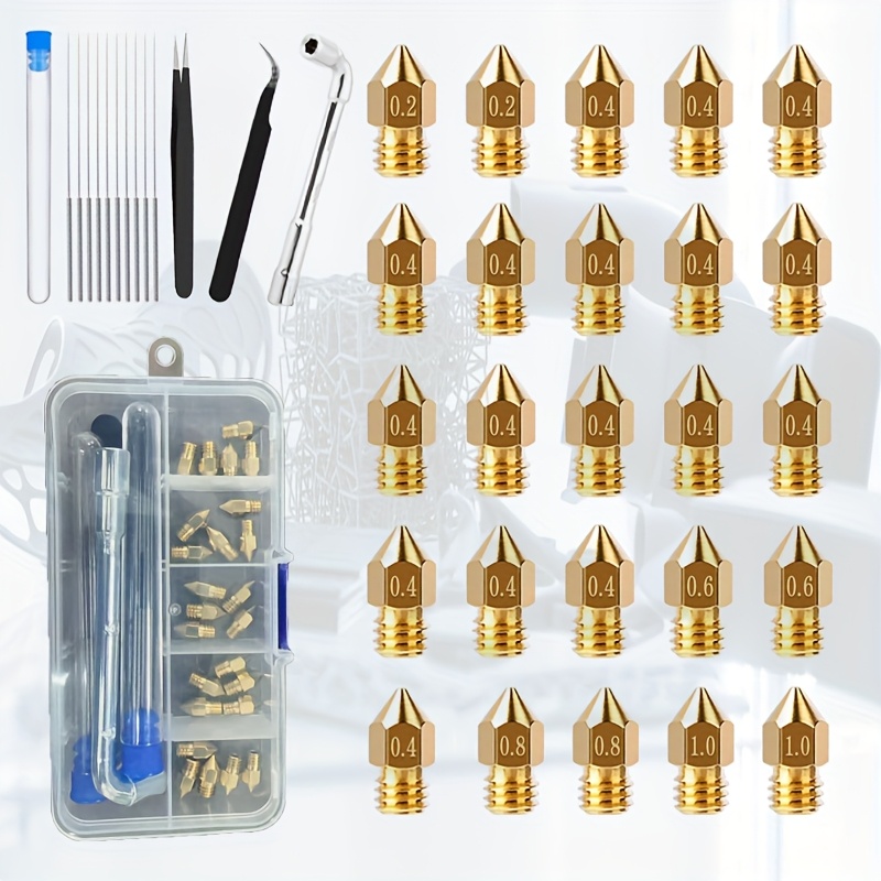 25 szt. dysz z mosiądzu Creali – Creality Printer Ender 3 recenzja i cena