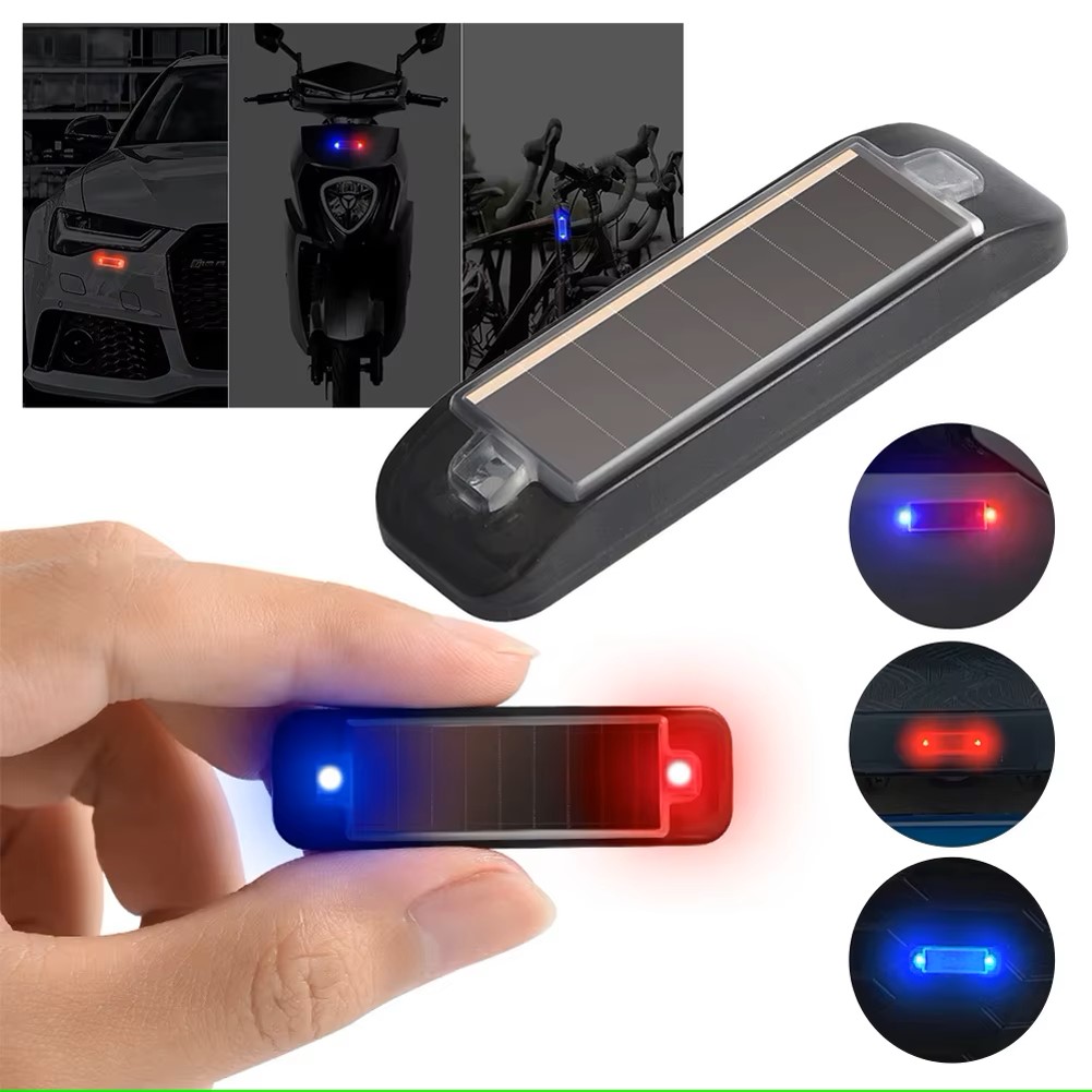 Mini LED Solar Power Car Warni – Diy Lamp Electronics recenzja i cena