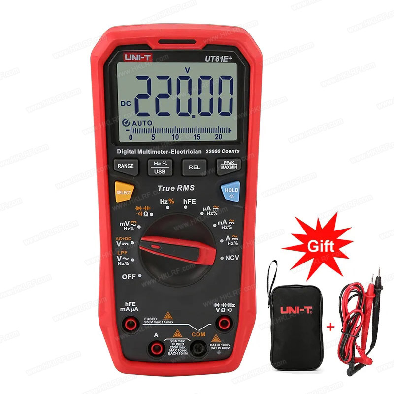 Multimetr cyfrowy True RMS AC  – Multimeter Digital recenzja i cena